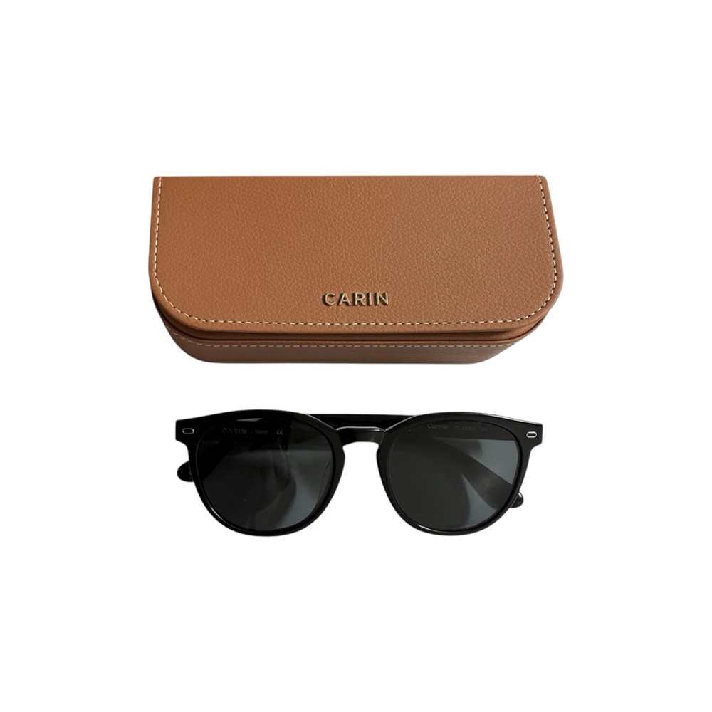 Carin Black Sunglasses with Case